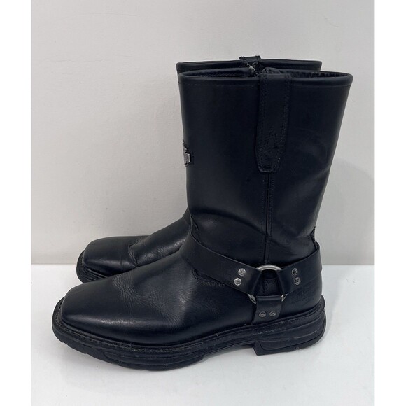 Vintage Mens Black Harley Davidson 12\